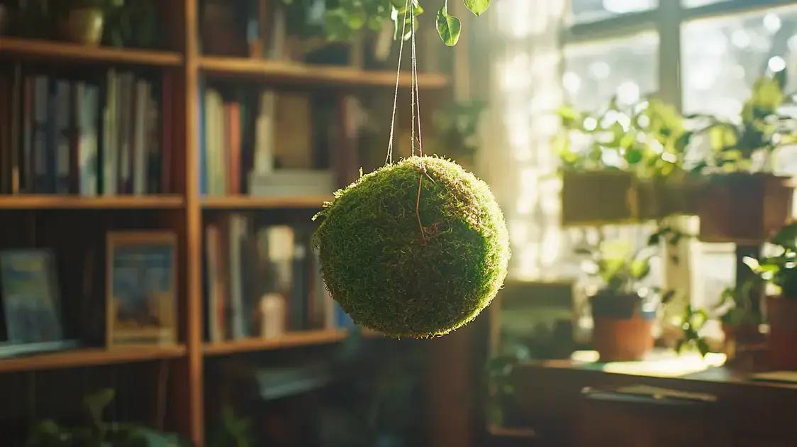 Benefícios de Ter um Kokedama em Casa