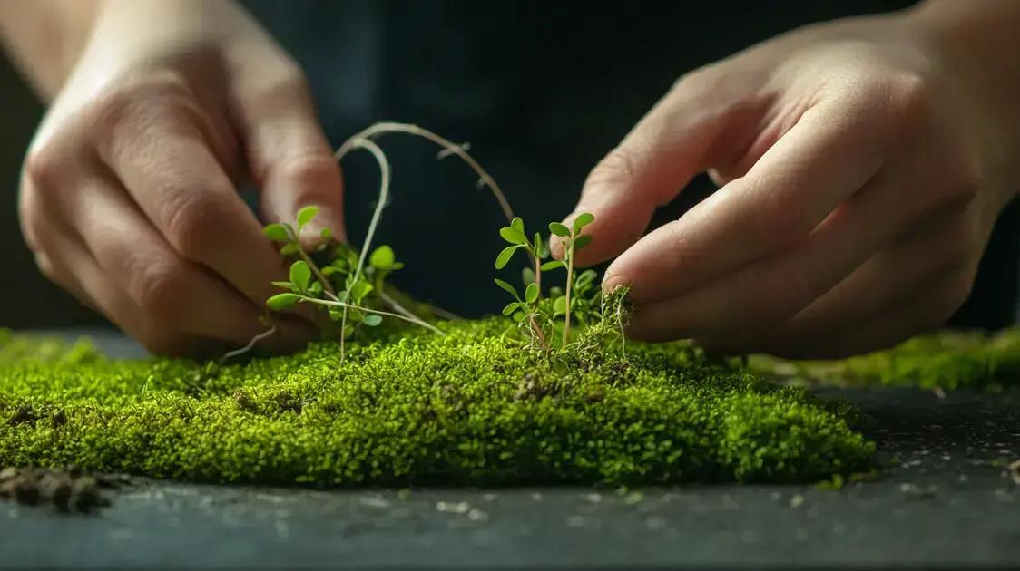 Materiais Necessários para kokedama